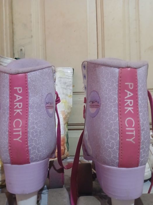 Детски ролери розови