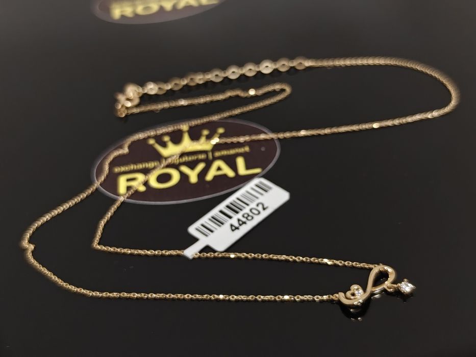Bijuteria Royal: Lanț aur nou 14k/1.65 gr