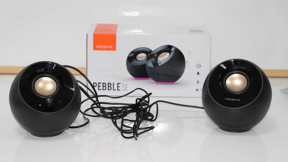 Sistem de sunet Creative Pebble SE, RGB, USB-C