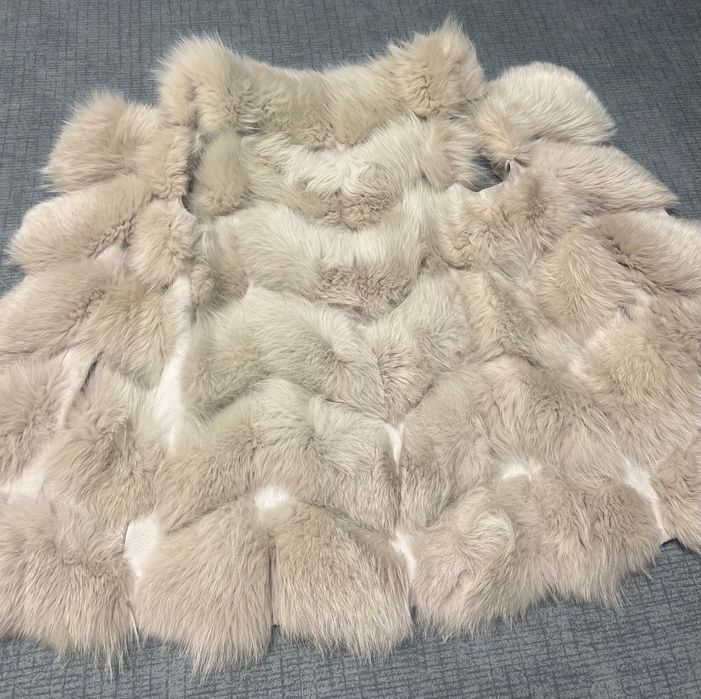 Елек естествен косъм лисица