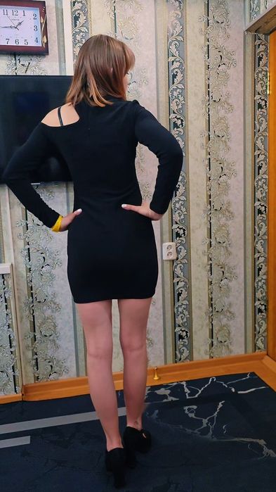 Платье SHEIN черное