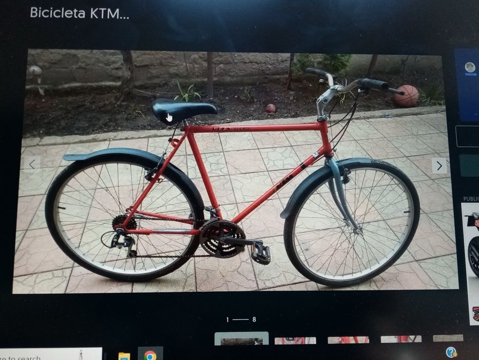 Bicicleta KTM.