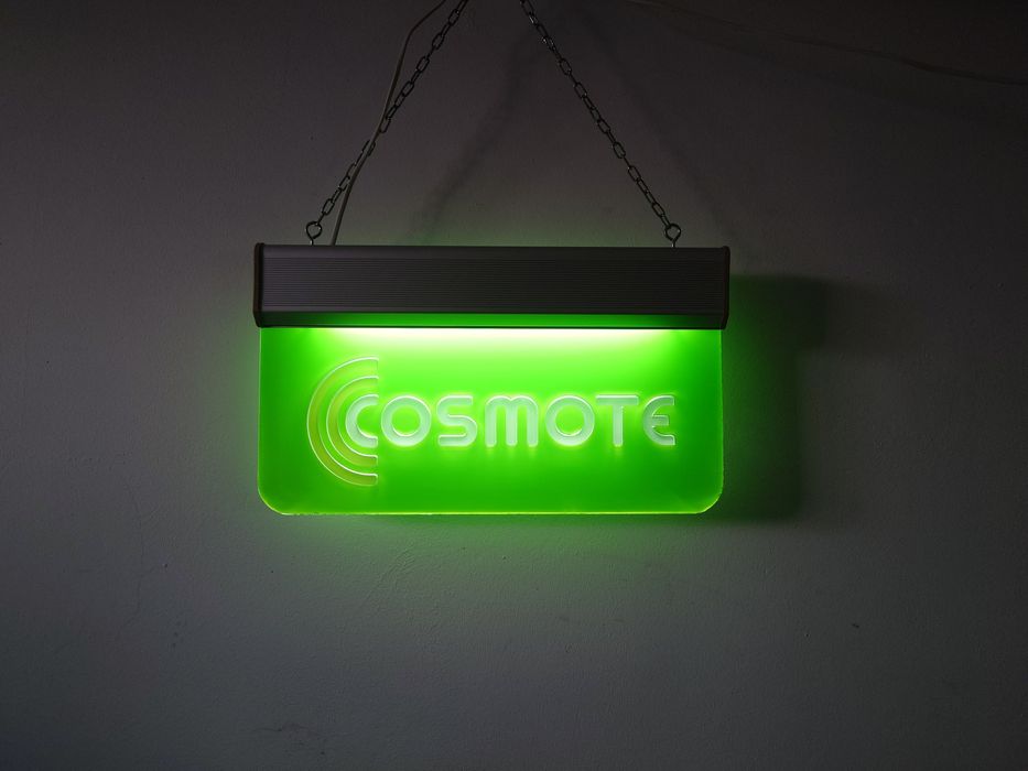 Reclama luminoasa vintage