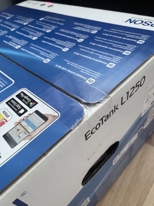 Принтер Epson EcoTank L1250 (Чисто нов)