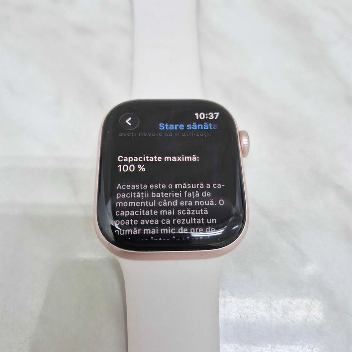 Apple Watch 11 GPS 42mm 100% Baterie Garantie Zeus Amanet Militari 35063