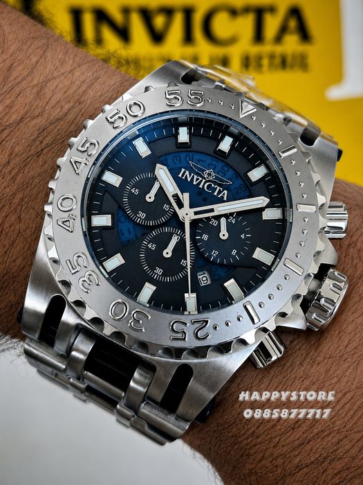 INVICTA Raptor Silver 50 mm, Инвикта нов мъжки часовник