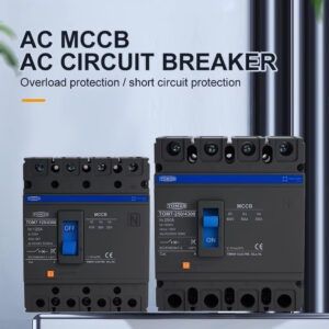 4P MCCB 100A-250A трифазен автоматичен прекъсвач лят корпус