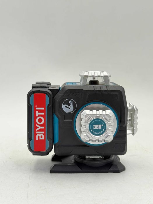 Лазерный уровень BIYOTI BYT-4E (4D, 16 линий, зелёный луч)