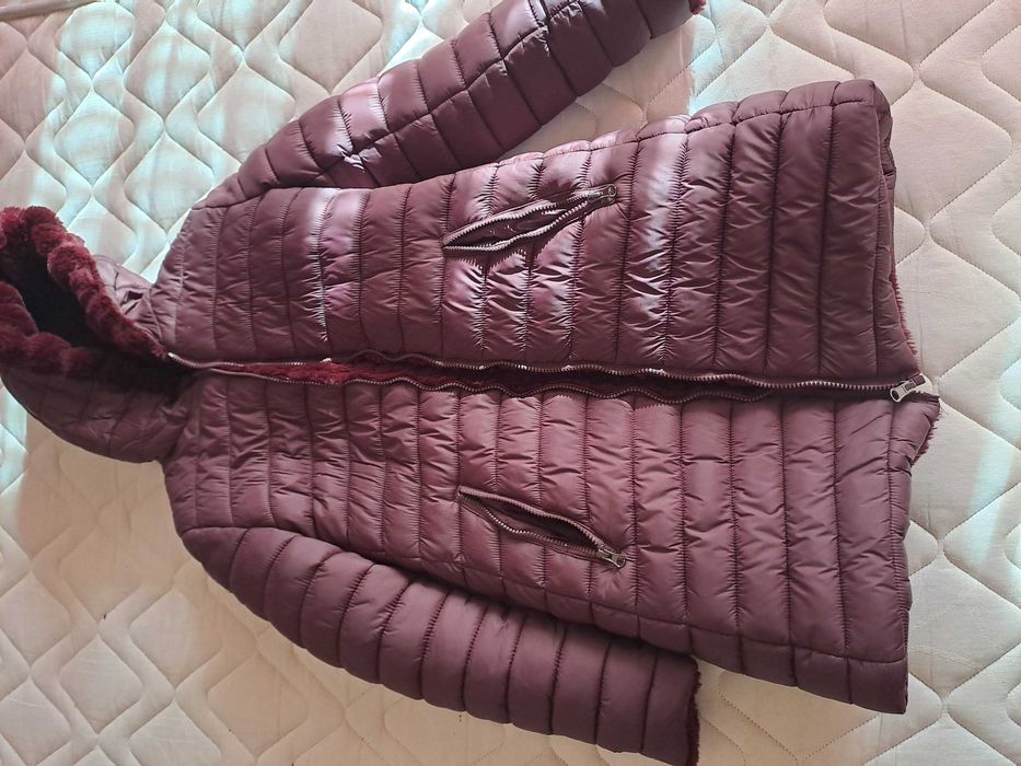 Зимно яке ,двулицево размер ,,с,, м,,