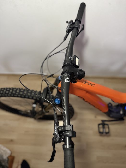 Vand  Bicicleta Electrica ORBEA RISE LT M10 Carbon 18kg, Fox Kashima