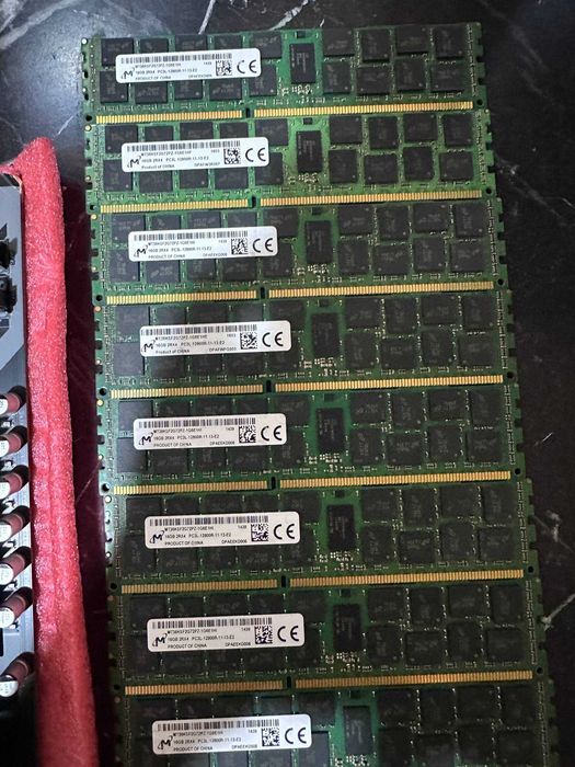 Мощные двухпроцессорные комплекты X99 с 128 гб озу + куллера