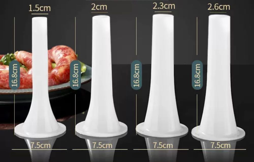 Шприц колбасный с 4мя насадками