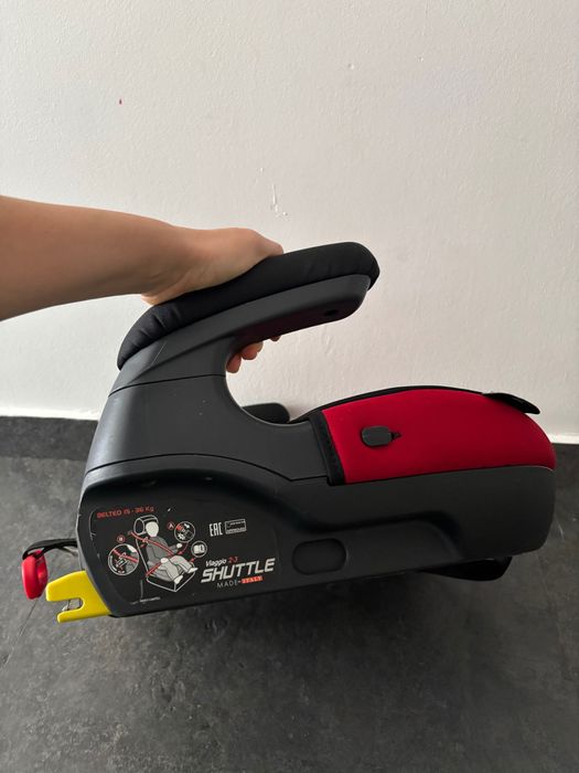 Inaltator auto Peg Perego Viaggio 2-3 Shuttle Monza, Rosu