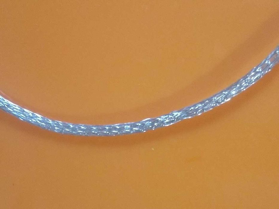 Посребрено колие с плетен шнур и Делфин 999 Silver-plated necklace