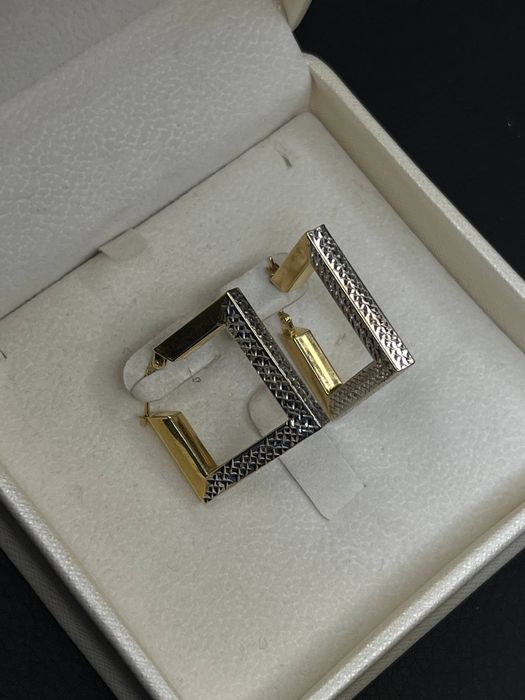 Серьги /техно алтын/каспий рассрочка/ред