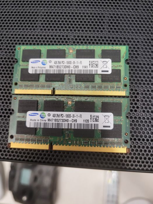 ОЗУ Samsung DDR3 SO-DIMM 2x4