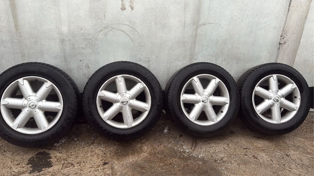 Титановые Диски с Резиной Ниссан  Мурано. Мазда Разболтовка 5*114.3