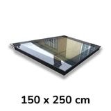 Fereastră de acoperiș fără cadru cu triplu vitraj 150 x 250 cm