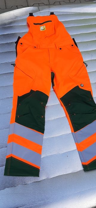 Pantaloni  bretele   reflectorizanti