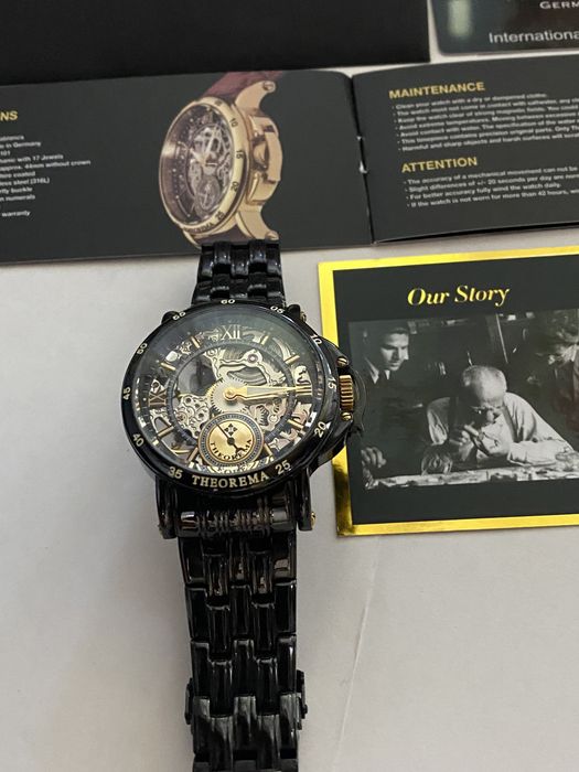 Ceas theorema  (casablanca)hand made gold edition