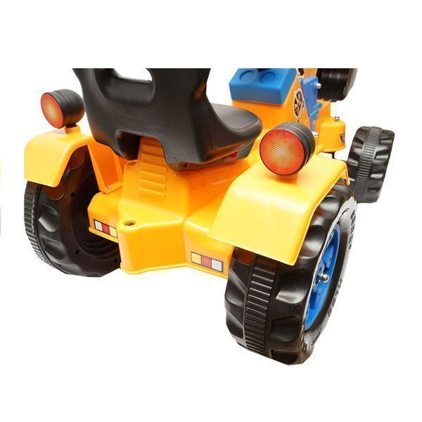 Багер, електрическа количка на батерии за деца от 3 до 6 години hello