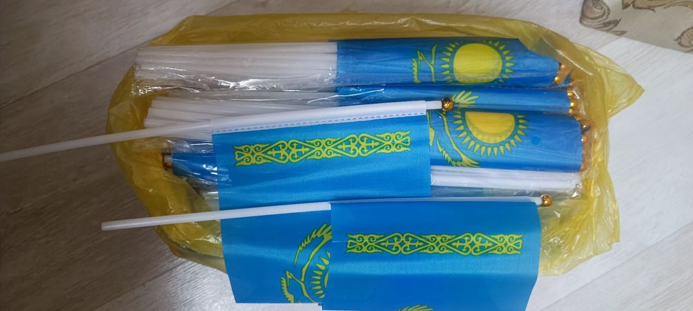 Флаг, флажок. Флаг Казахстана.