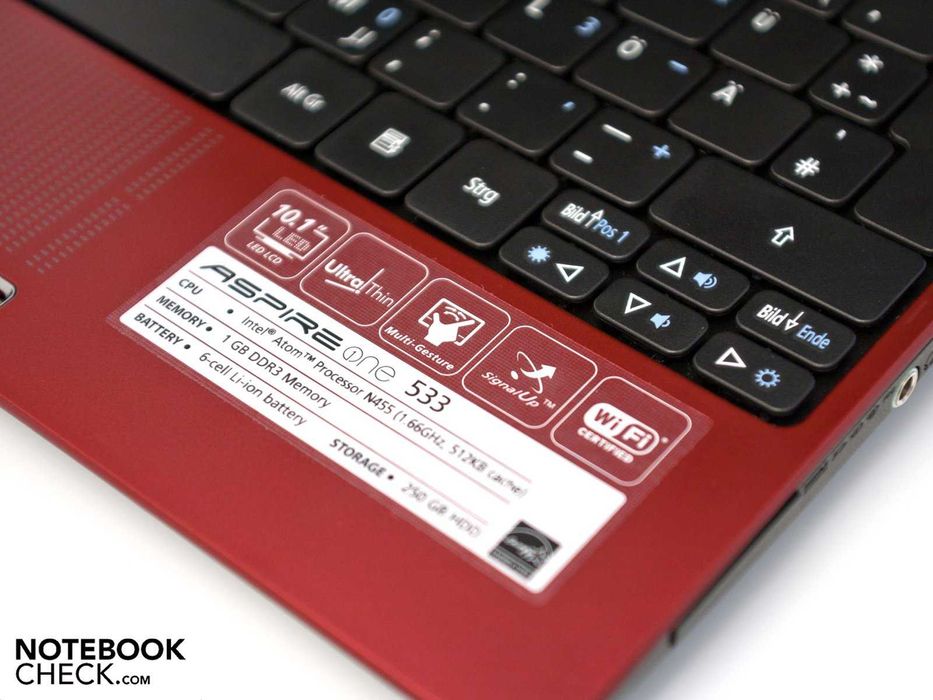 Нетбук Асеr Aspire Оne-533