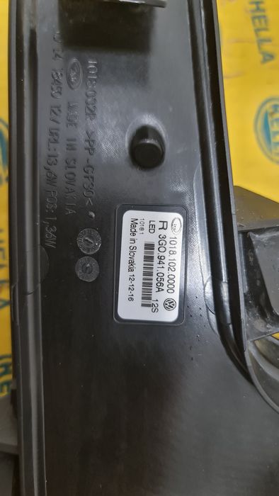 Lampa proiector led drl dreapta bara fata VW Passat B8  GTE 3G0941056A