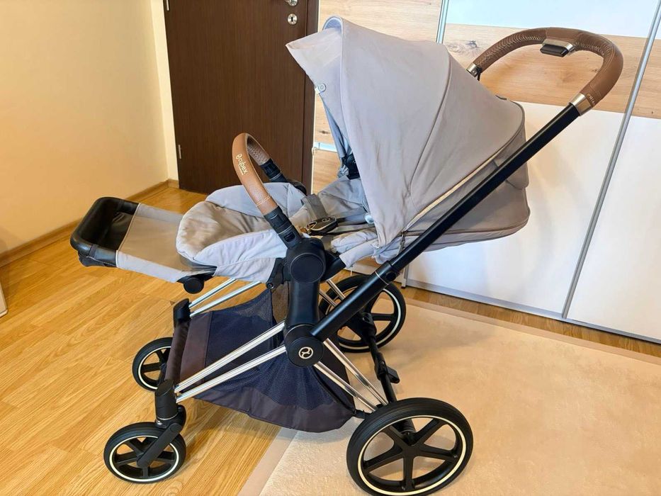 Детска количка Cybex Priam 3 Platinum