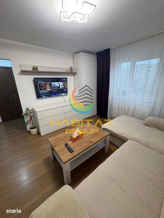 Brancoveanu Uioara vanzare 2 camere 37mp renovat mobilat — fotografia 1