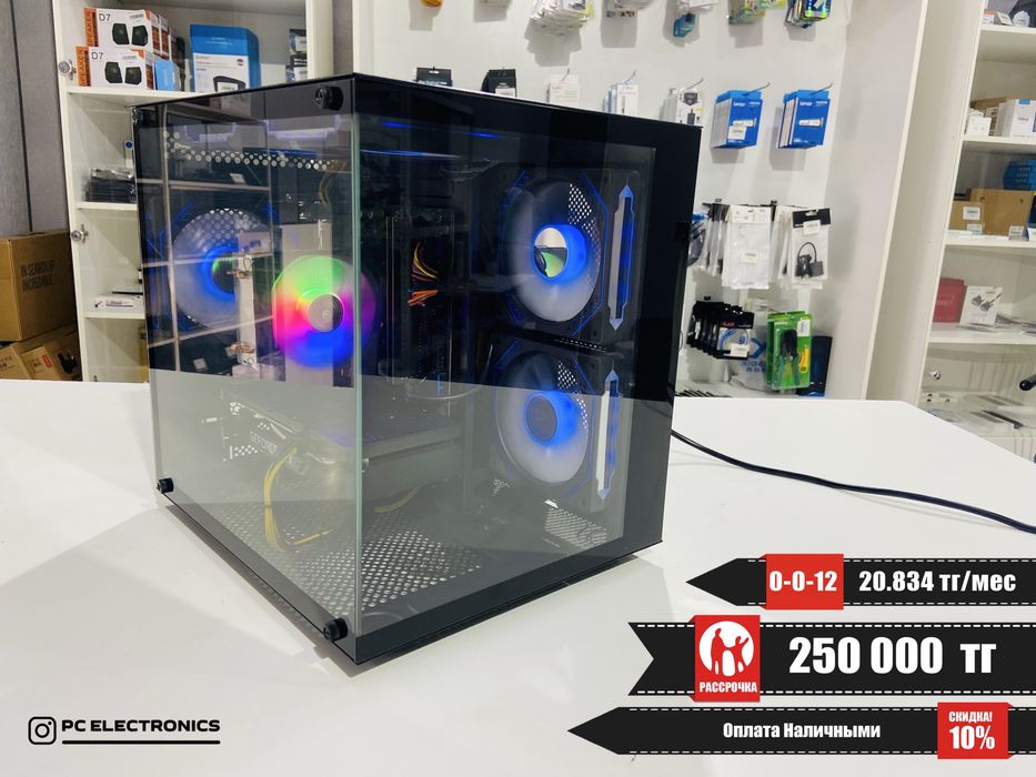 Рассрочка! Системный блок - Core i5-10400F/16Gb/SSD 512Gb/RTX 2070Sup