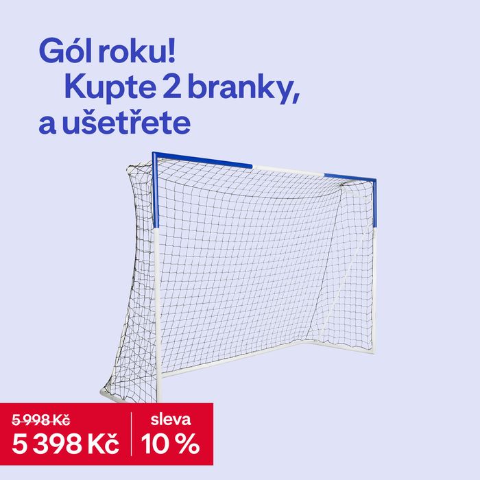 Poartă de fotbal Classique L (300 cm x - produs resigilat Decathlon