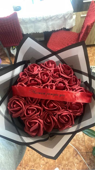 Букети от вечни рози