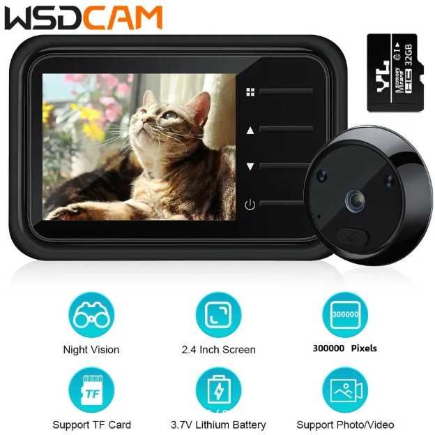 дверной видео глазок