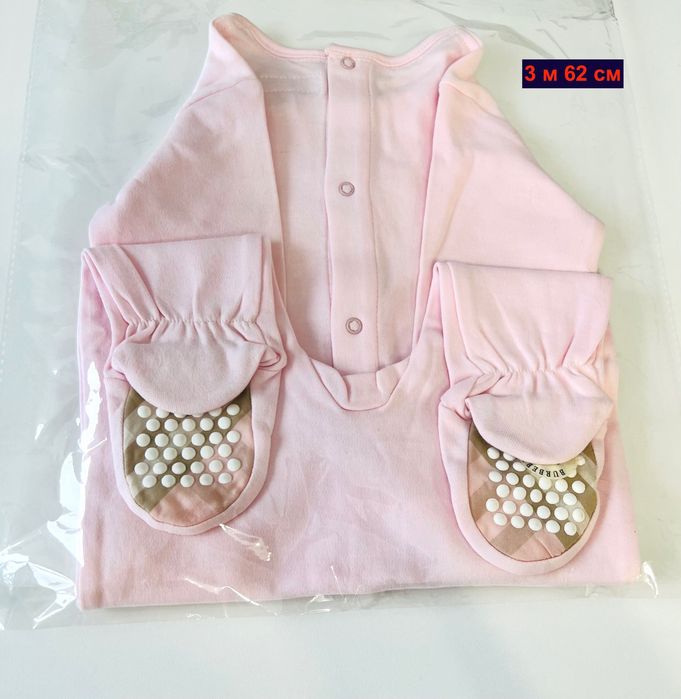 Burberry Португалия оригинал новое боди слипер