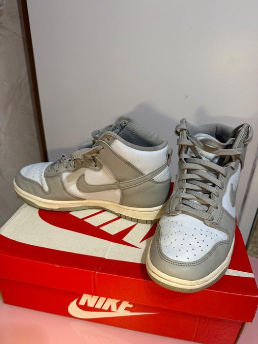 Vand Nike Dunk High ,,Blue tint” Smoke grey