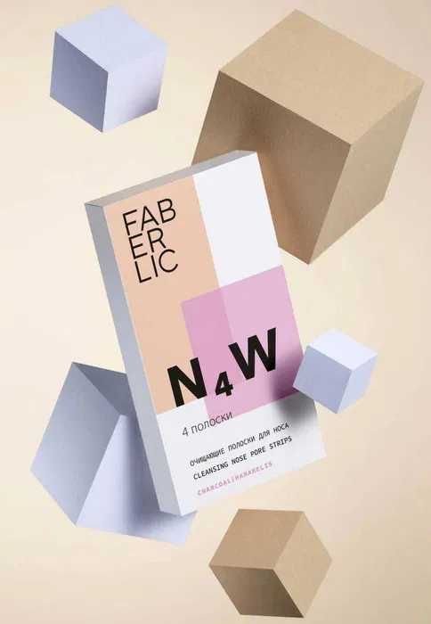 N4W – очищающие наклейки для кожи носа, 4 шт.