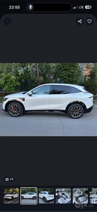 Zeekr 7x белый 2мотор