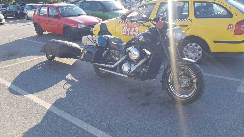 Продавам Kawasiki Vulcan 1500 VN1500 Drifter  с много тунинг