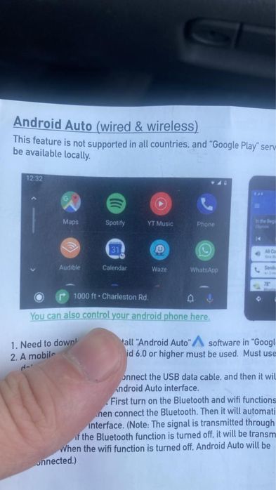 Android Auto (wired & wireless)