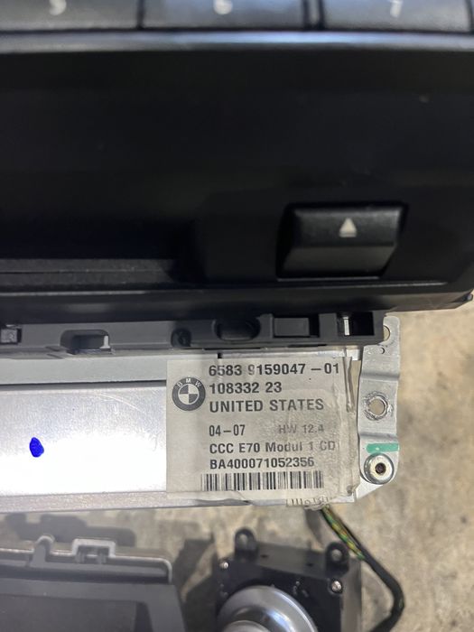 Навигация бмв х5 е70 bmw x5 e70 навигация ццц модул ццц