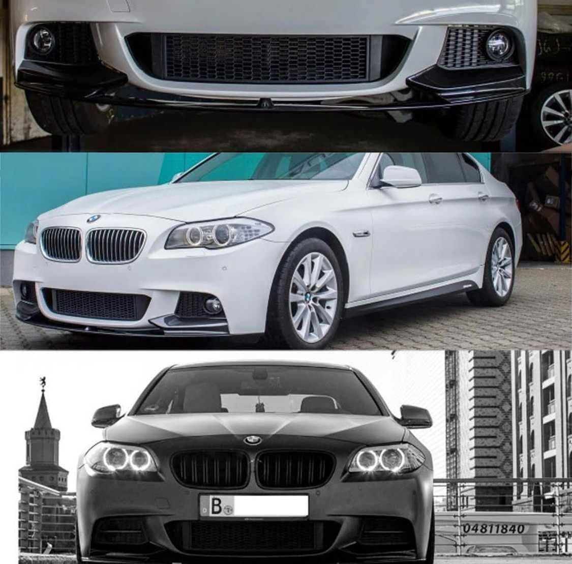 Лип спойлер за BMW F10 5 Series M Sport 11-16 добавка броня гр. Варна ...