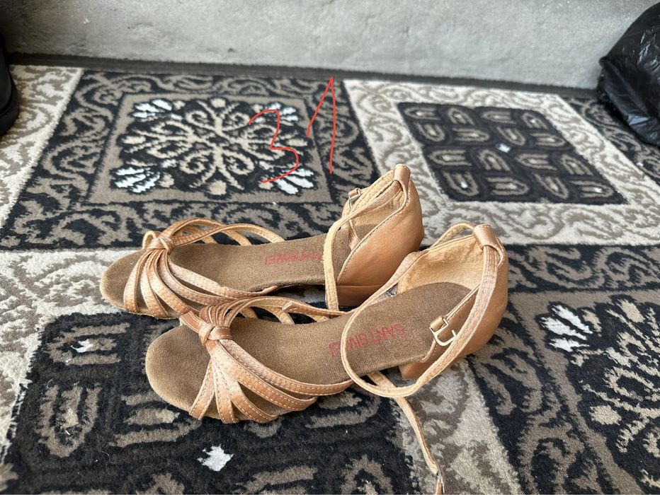 Детская кожаная обувь, б/у