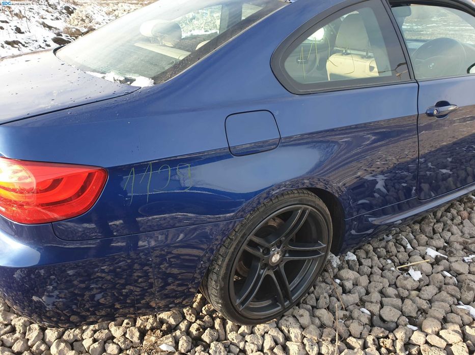 Aripa Caroserie Dreapta Spate BMW Seria 3 E92 2006 - 2013 Culoare 381/5 Le Mans Blau Metallic [K9333]