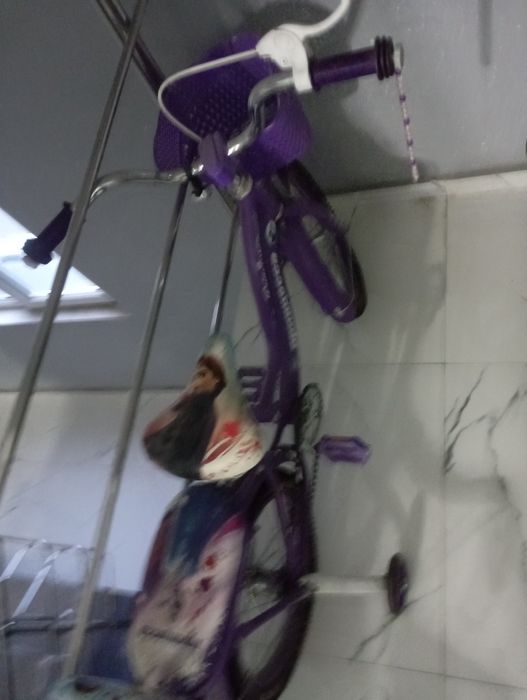 Продам детскую велосипед состояние новый почтый