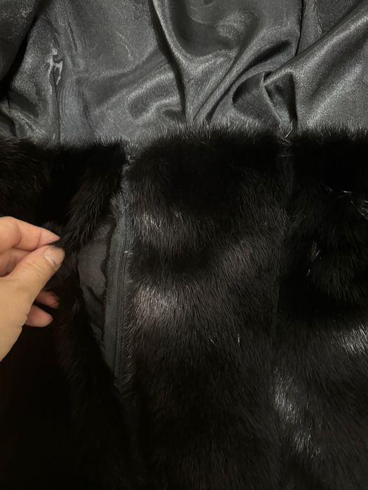 Шуба норка поперечка