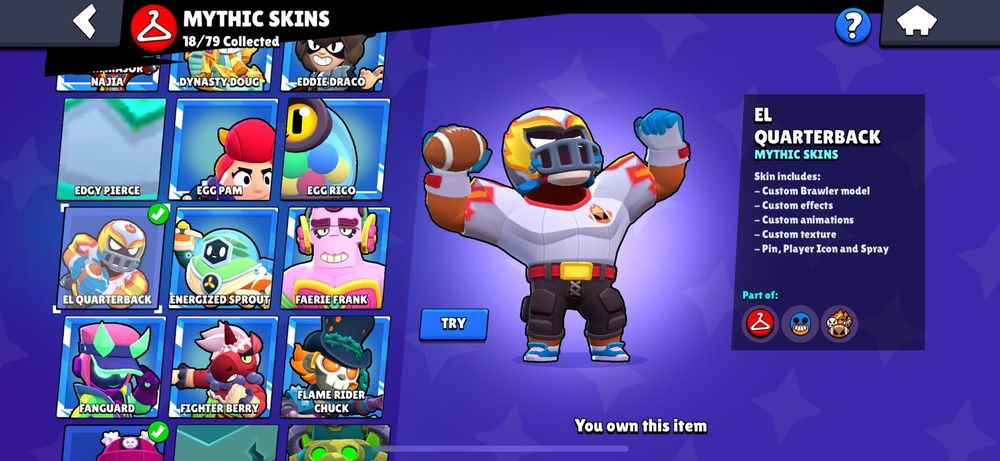 Аккаунт Brawl Stars