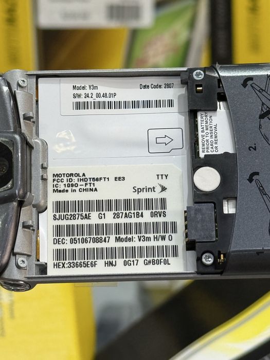 PERFECTUM MotoroLa Razr Sprint V3 ORIGINAL 100%