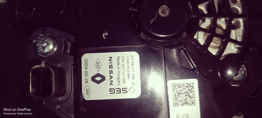 Alternator Dacia Logan 3 motor 1.0