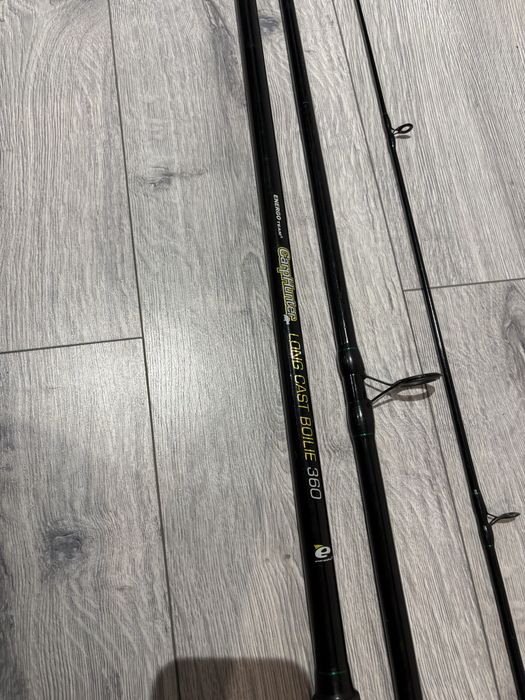Scule pescuit ( Lanseta Crap Hunter Long Cast Boilie 3.60m + mulineta yumoshi)